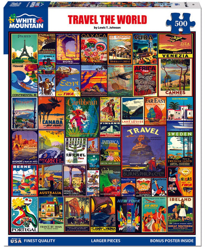 Set of 2: Best Selling 500 Piece Puzzle Bundle