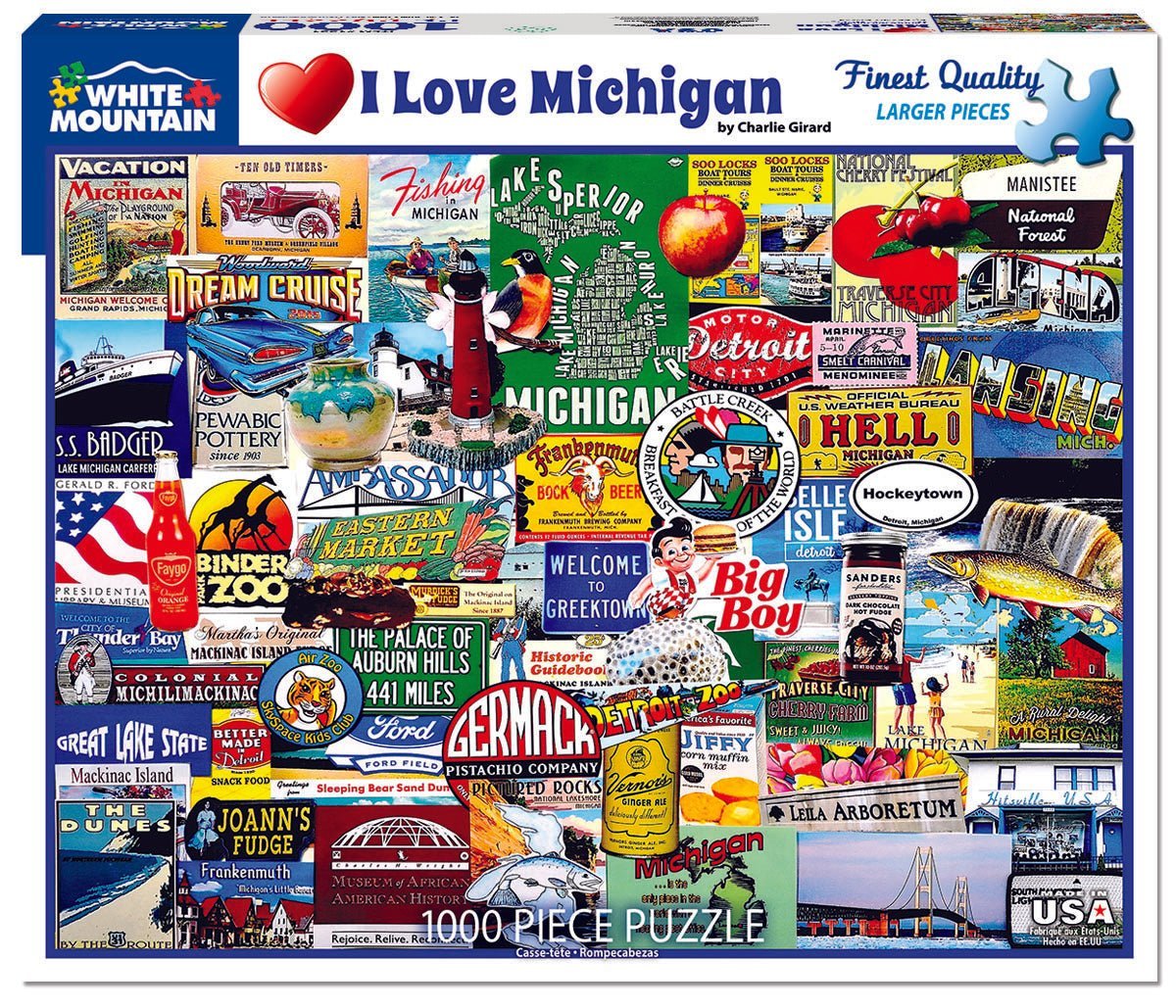 Set of 3: Michigan Bundle 1000 piece