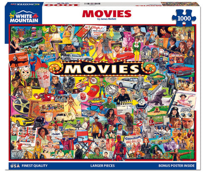 Set of 2: Artist Jim Mellett- Pop Culture Bundle 1000 piece