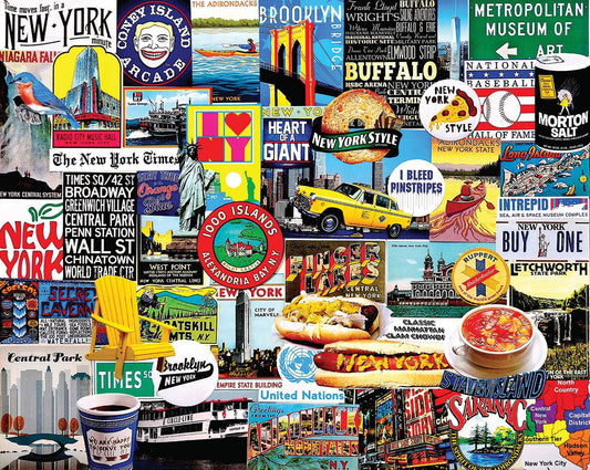 New York New York (1447pz) - 1000 Piece Jigsaw Puzzle