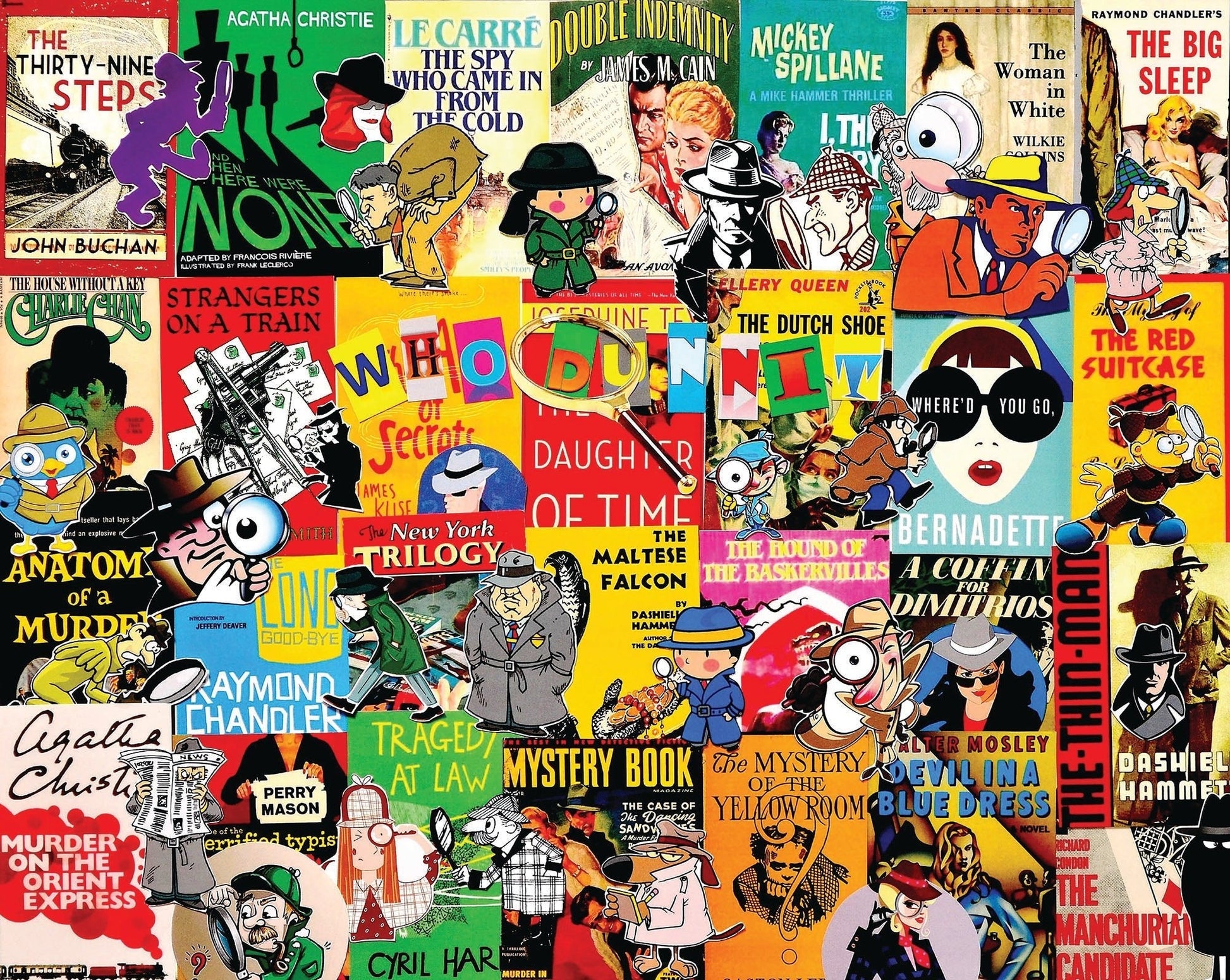 Mystery Books (1613pz) - 1000 Piece Jigsaw Puzzle