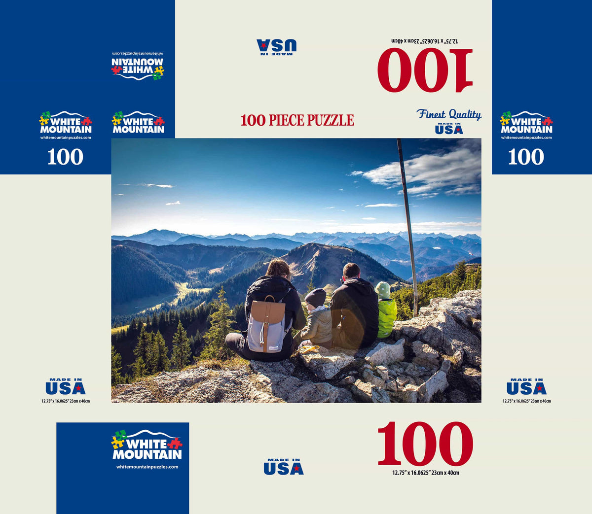 Custom Puzzle 12.75" x 16.0625" - 100 Piece Puzzle