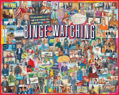 Binge-Watching (1761pz) - 1000 Piece Jigsaw Puzzle