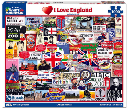 I Love England (1773pz) - Discontinued