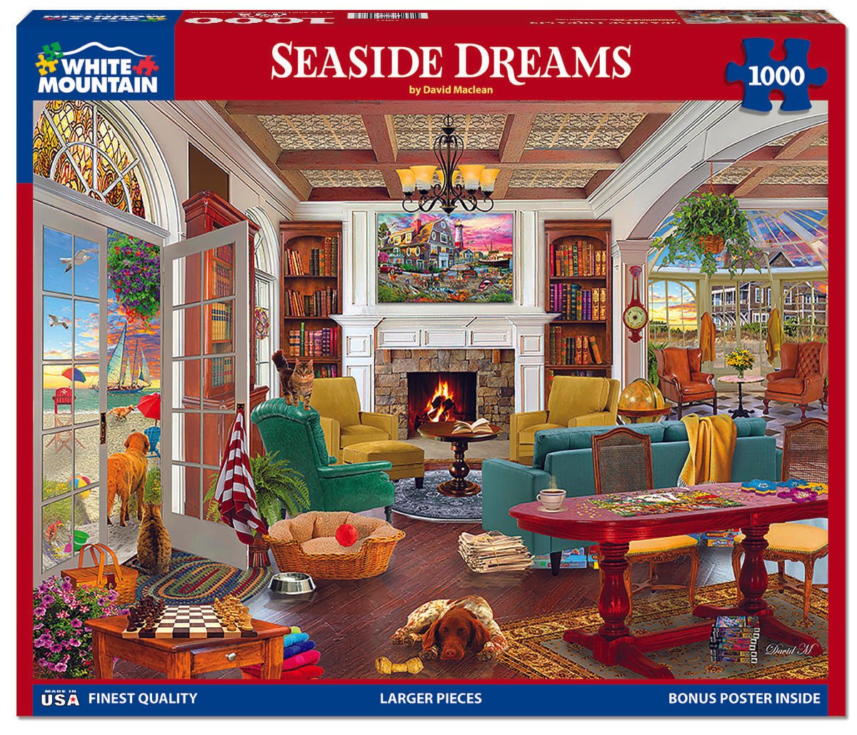 Seaside Dreams (1807pz) - 1000 Piece Jigsaw Puzzle