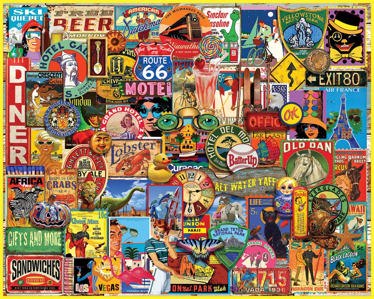 Potpourri (1848pz) - 1000 Piece Jigsaw Puzzle