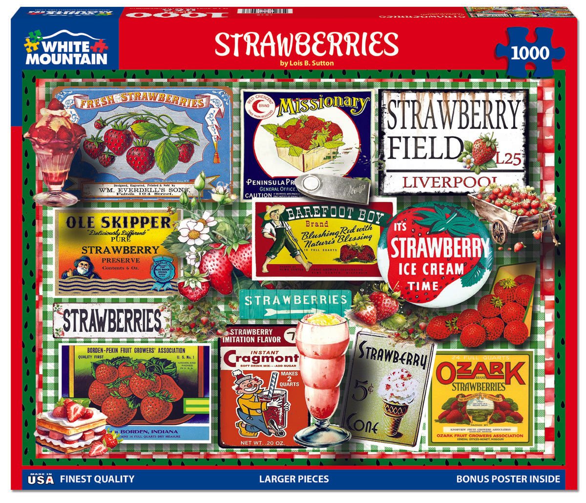 Strawberries (1878pz) - Discontinued