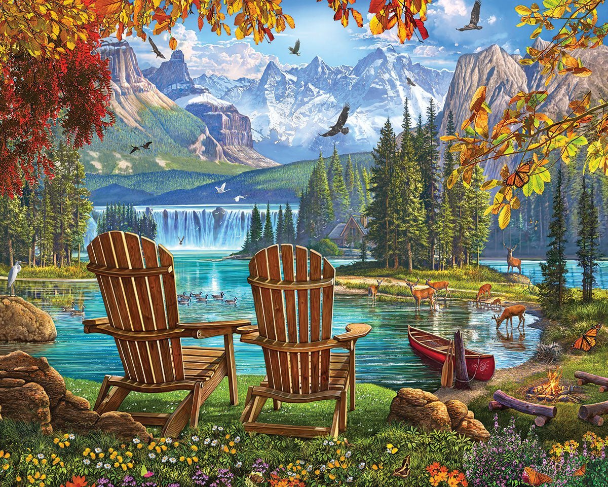 Set of 3: Country Retreats Bundle 1000 piece