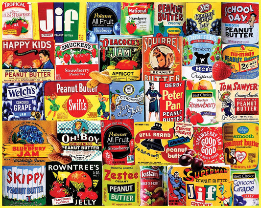Peanut Butter & Jelly (2020pz) - 1000 Piece Jigsaw Puzzle