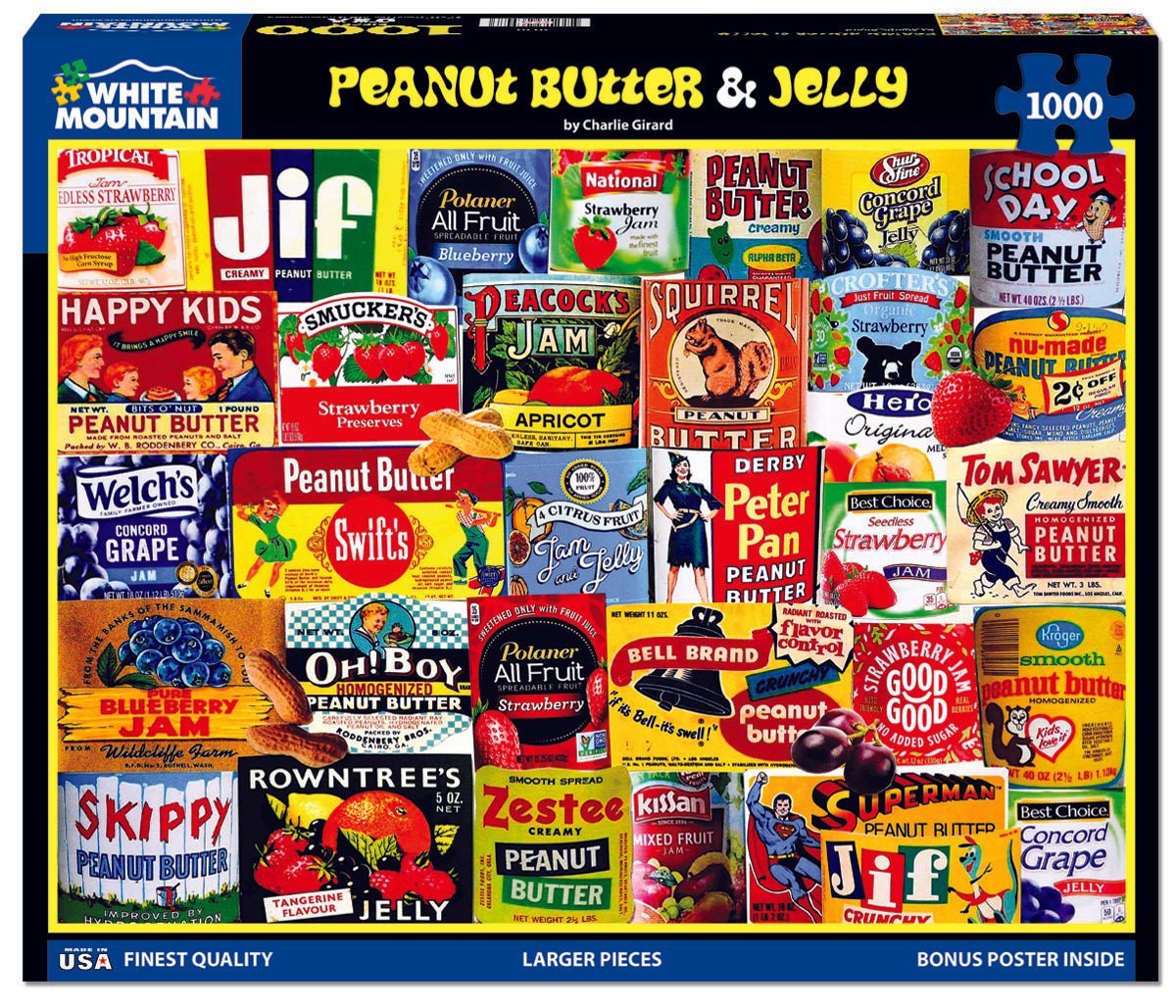 Set of 6: Collage  Bundle 1000 piece