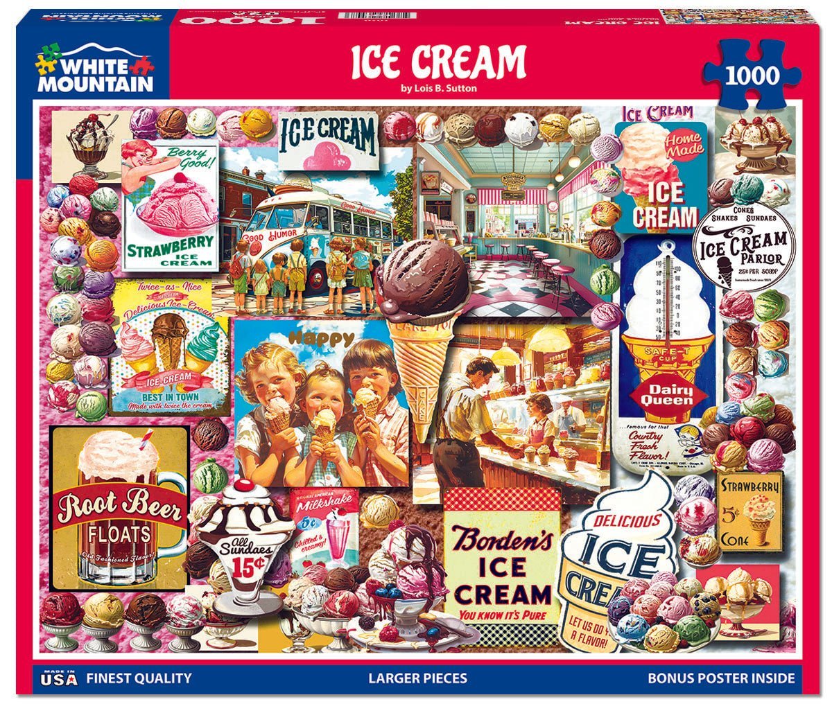 Set of 6: Collage  Bundle 1000 piece
