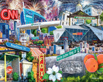 I Love Atlanta (2143pz) - 1000 Piece Jigsaw Puzzle
