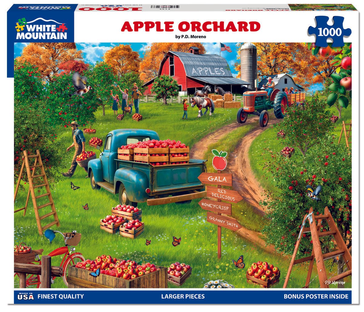 Apple Orchard (2159pz) - 1000 Piece Jigsaw Puzzle