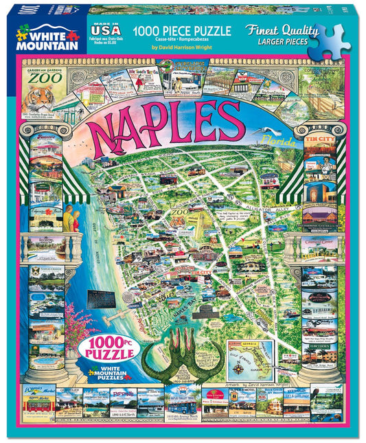 Naples, FL  (50pz) - 1000 Piece Jigsaw Puzzle