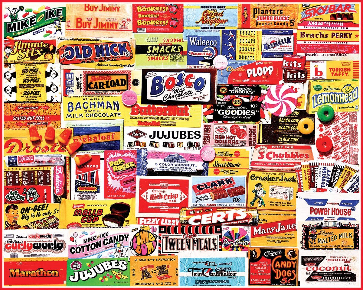 Set of 3:  I Love Candy Bundle 1000 piece