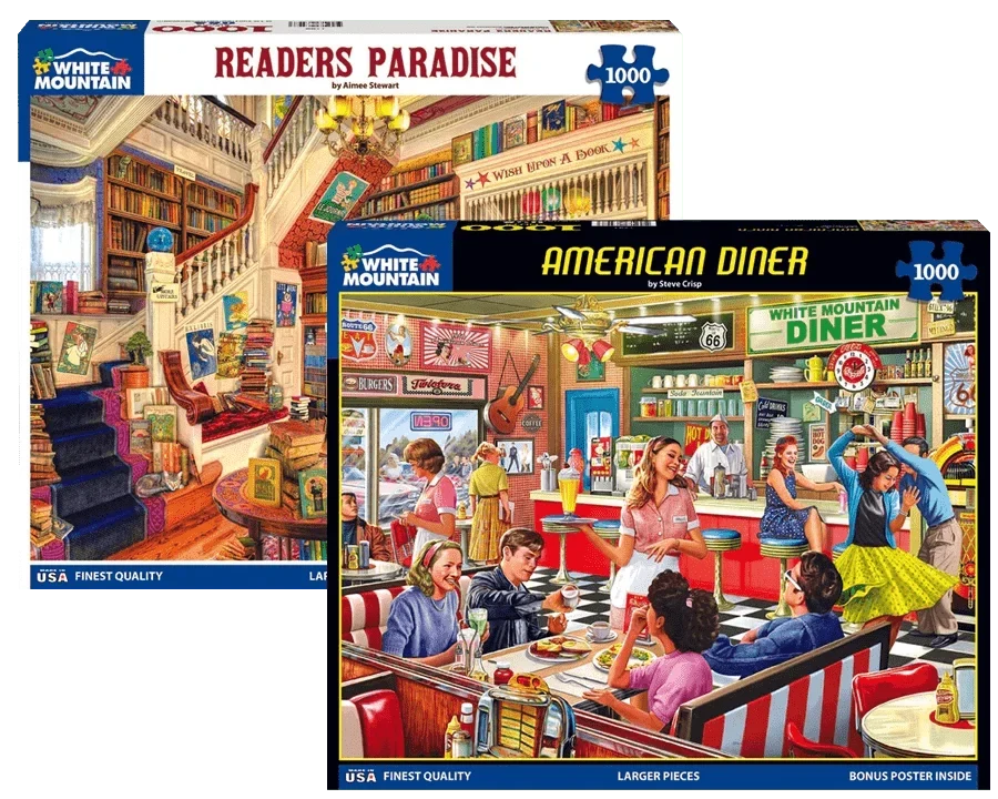 Set of 2: Best Selling Scene Bundle 1000 piece